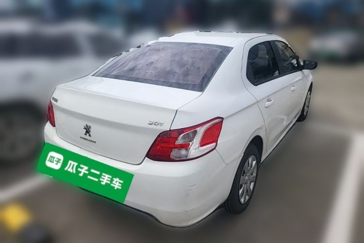 Used Peugeot 301 2014 1.6L Manual Comfort Edition Rear Right 45 Deg