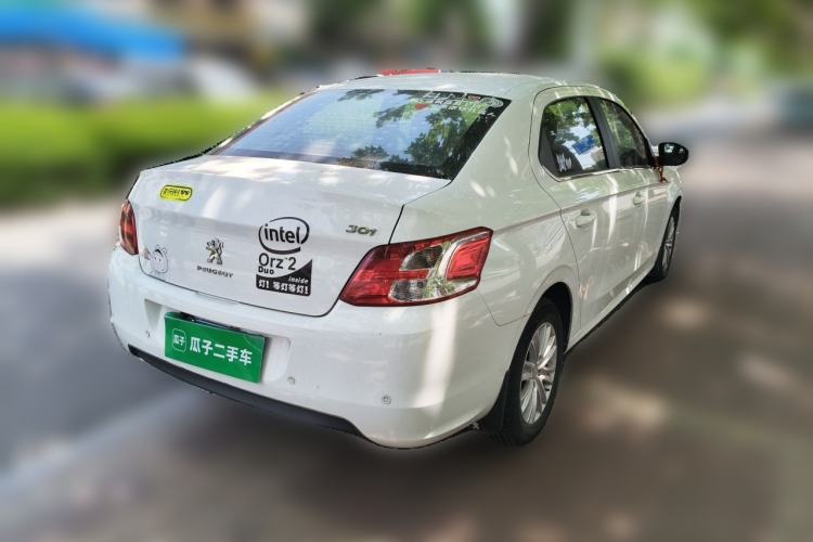 Used Peugeot 301 2014 1.6L Manual Comfort Edition Rear Right 45 Deg