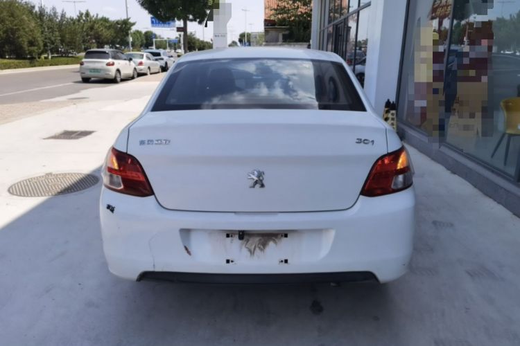 Used Peugeot 301 2014 1.6L Automatic Comfort Edition Rear
