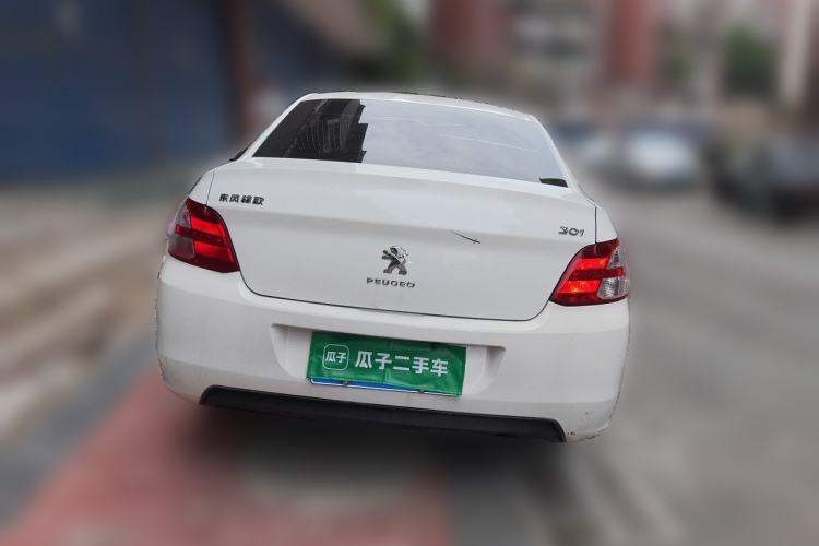 Used Peugeot 301 2014 1.6L Automatic Comfort Edition Rear