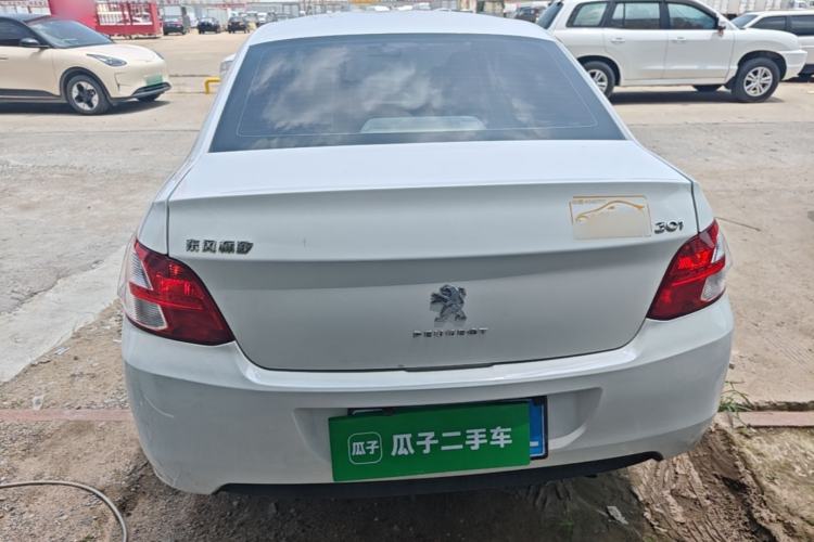Used Peugeot 301 2014 1.6L Manual Comfort Edition CNG Rear