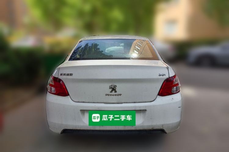 Used Peugeot 301 2014 1.6L Manual Comfort Edition Rear