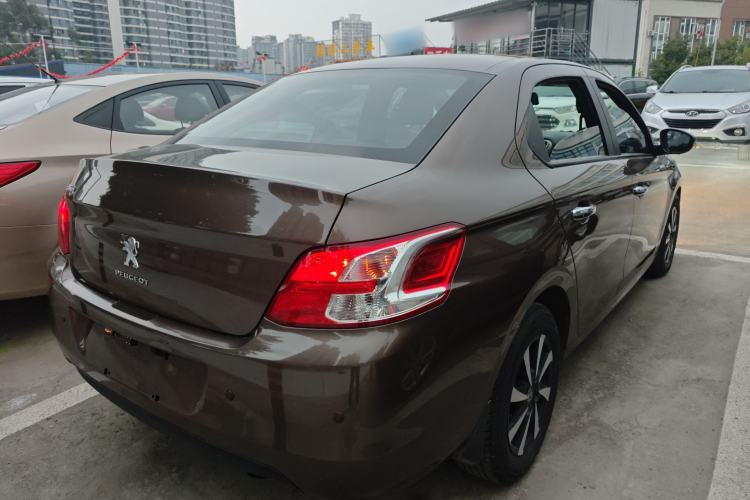 Used Peugeot 301 2014 1.6L Automatic Comfort Edition Rear Right 45 Deg