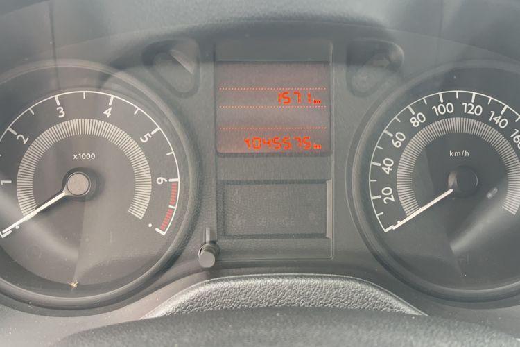 Used Peugeot 301 2016 1.6L Manual Comfort Edition Odometer Close Up