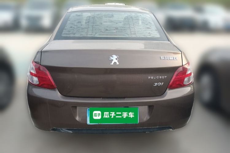 Used Peugeot 301 2016 1.6L Manual Comfort Edition Rear