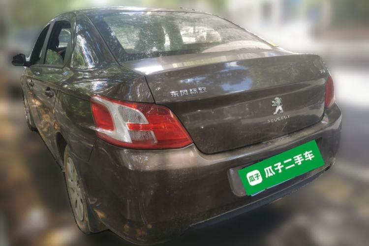 Used Peugeot 301 2016 1.6L Manual Comfort Edition Rear Left 45 Deg