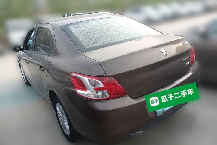 Used Peugeot 301 2016 1.6L Manual Comfort Edition Rear Left 45 Deg