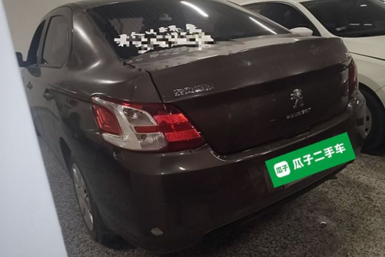 Used Peugeot 301 2016 1.6L Manual Comfort Edition Rear Left 45 Deg