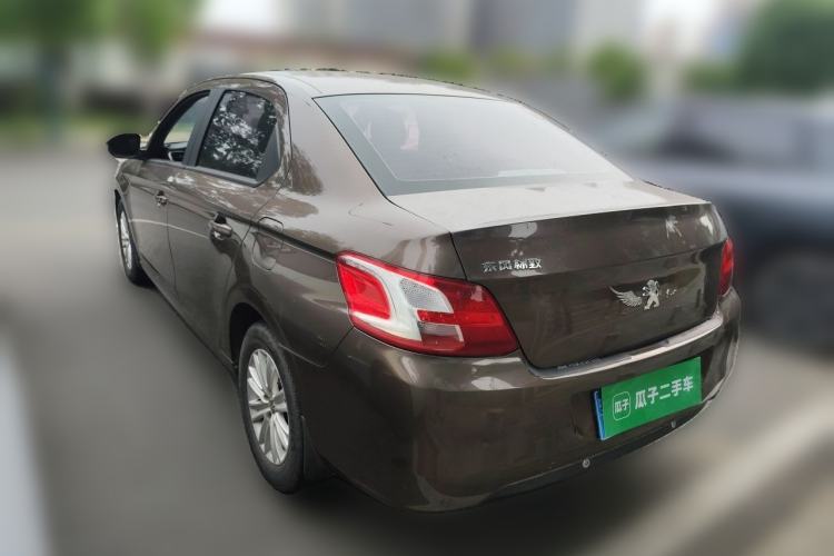Used Peugeot 301 2016 1.6L Manual Comfort Edition Rear Left 45 Deg