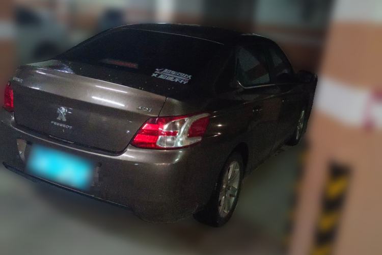 Used Peugeot 301 2016 1.6L Automatic Prestige Edition Rear Right 45 Deg