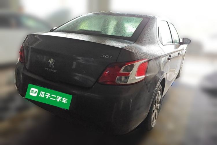 Used Peugeot 301 2016 1.6L Manual Comfort Edition Rear Right 45 Deg