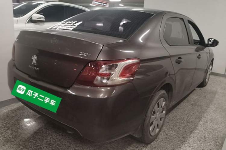 Used Peugeot 301 2016 1.6L Manual Comfort Edition Rear Right 45 Deg