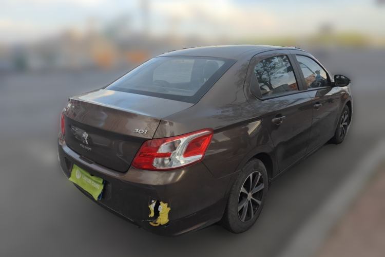 Used Peugeot 301 2016 1.6L Manual Comfort Edition Rear Right 45 Deg