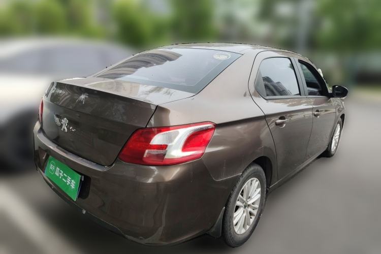 Used Peugeot 301 2016 1.6L Manual Comfort Edition Rear Right 45 Deg