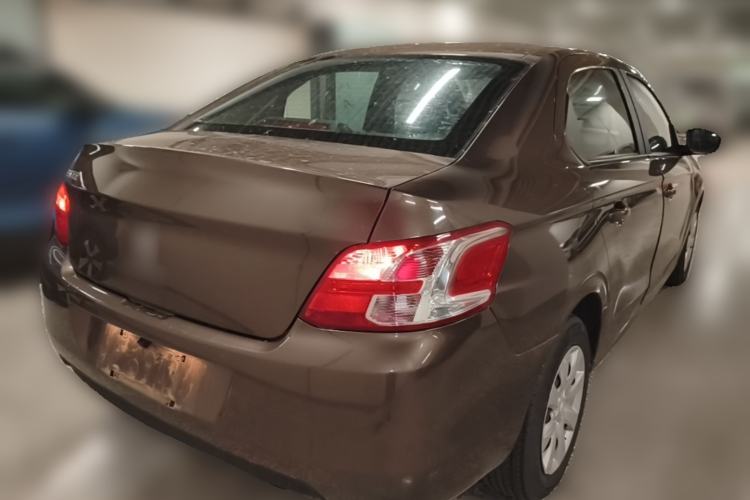 Used Peugeot 301 2016 1.6L Manual Comfort Edition Rear Right 45 Deg