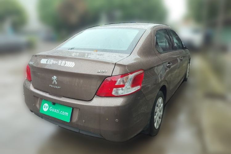 Used Peugeot 301 2016 1.6L Automatic Comfort Edition Rear Right 45 Deg