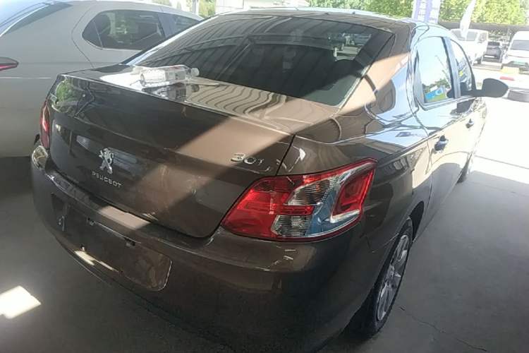 Used Peugeot 301 2016 1.6L Manual Happiness Edition Rear Right 45 Deg