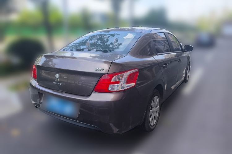 Used Peugeot 301 2016 1.6L Automatic Comfort Edition Rear Right 45 Deg