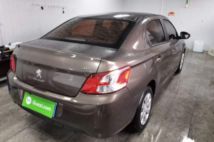 Used Peugeot 301 2016 1.6L Automatic Comfort Edition Rear Right 45 Deg