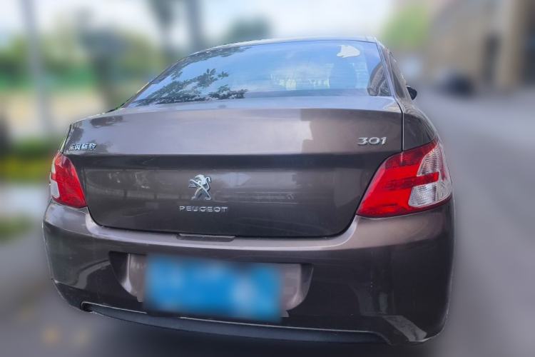 Used Peugeot 301 2016 1.6L Automatic Comfort Edition Rear