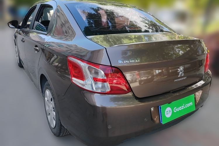 Used Peugeot 301 2016 1.6L Automatic Comfort Edition Rear Left 45 Deg