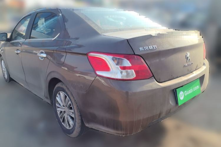 Used Peugeot 301 2016 1.6L Automatic Comfort Edition Rear Left 45 Deg