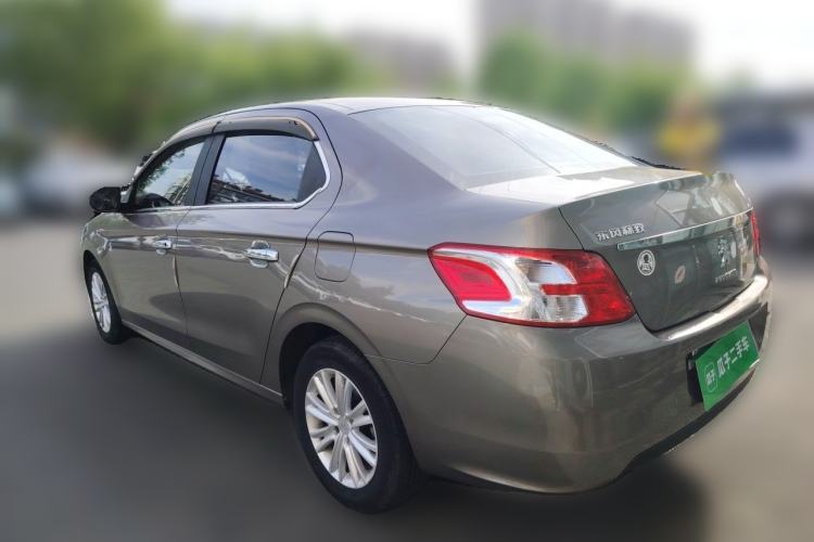 Used Peugeot 301 2016 1.6L Manual Comfort Edition Rear Left 45 Deg
