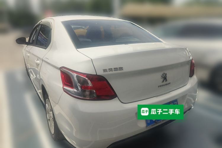 Used Peugeot 301 2016 1.6L Automatic Comfort Edition Rear Left 45 Deg