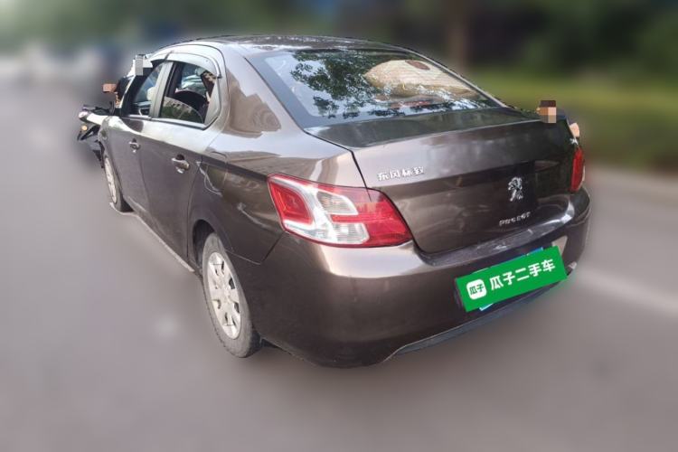 Used Peugeot 301 2016 1.6L Manual Comfort Edition Rear Left 45 Deg