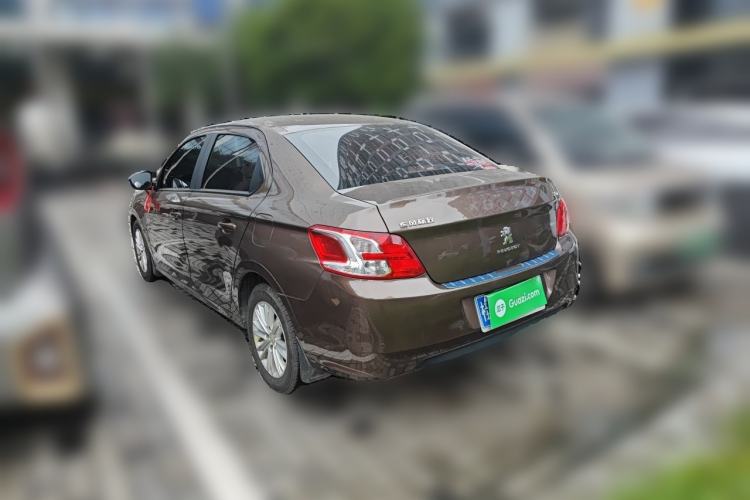 Used Peugeot 301 2016 1.6L Automatic Luxury Edition Rear Left 45 Deg