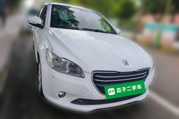 Used Peugeot 301 2016 1.6L Automatic Comfort Edition Front Right 45 Deg