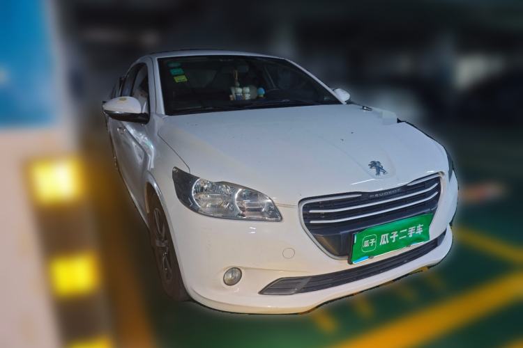 Used Peugeot 301 2016 1.6L Automatic Comfort Edition Front Right 45 Deg