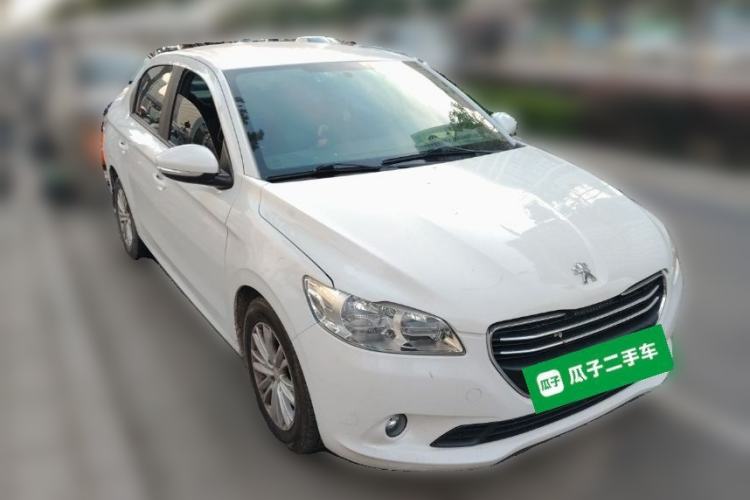 Used Peugeot 301 2016 1.6L Automatic Comfort Edition Front Right 45 Deg