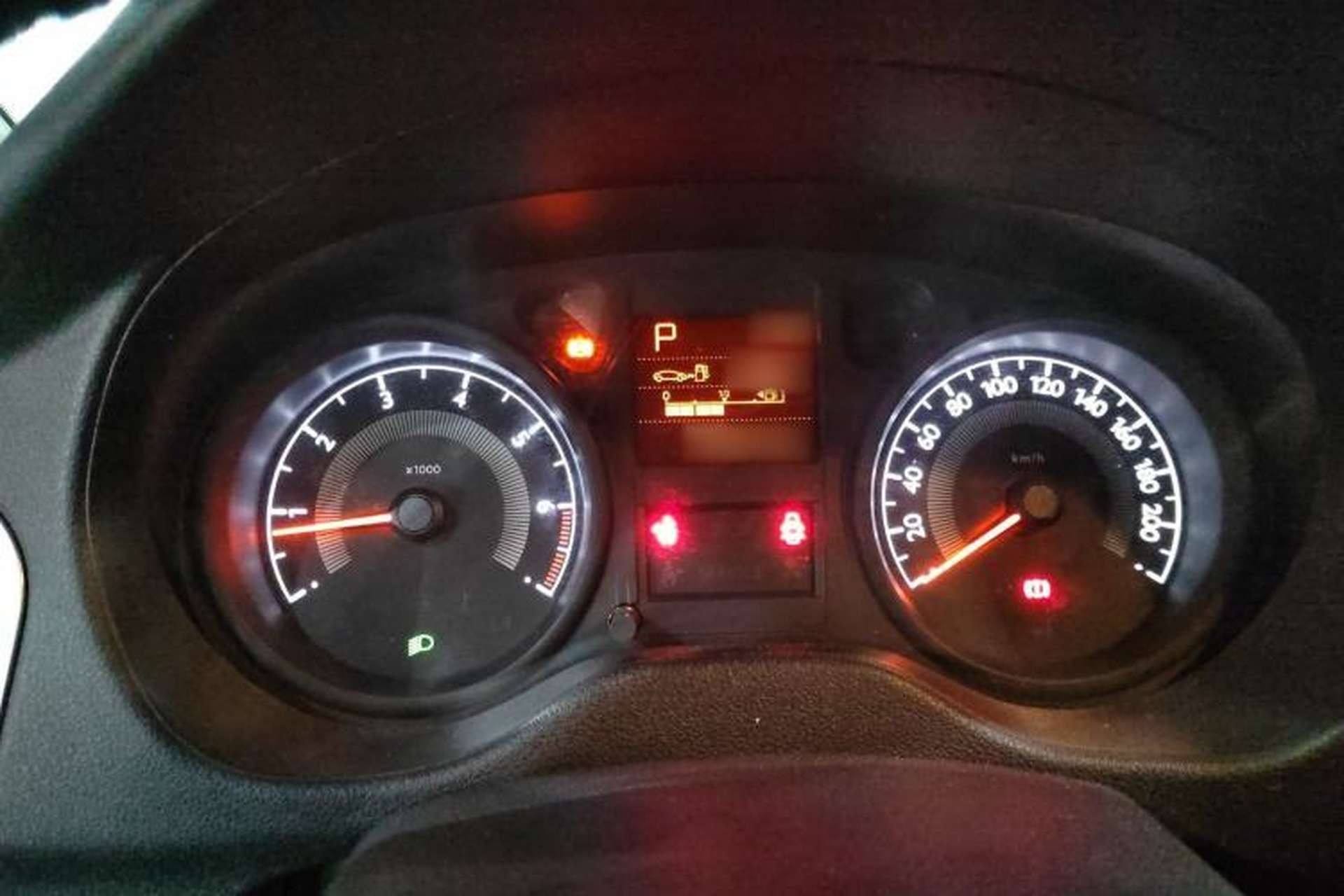 Used Peugeot 301 2016 1.6L Automatic Comfort Edition Instrument Cluster