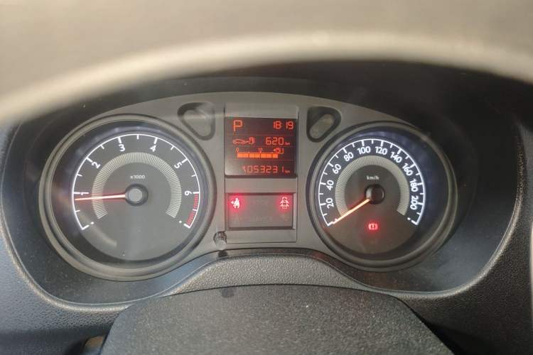Used Peugeot 301 2016 1.6L Automatic Comfort Edition Odometer Close Up