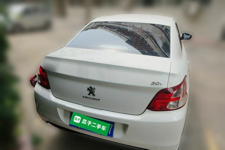 Used Peugeot 301 2016 1.6L Manual Comfort Edition Rear