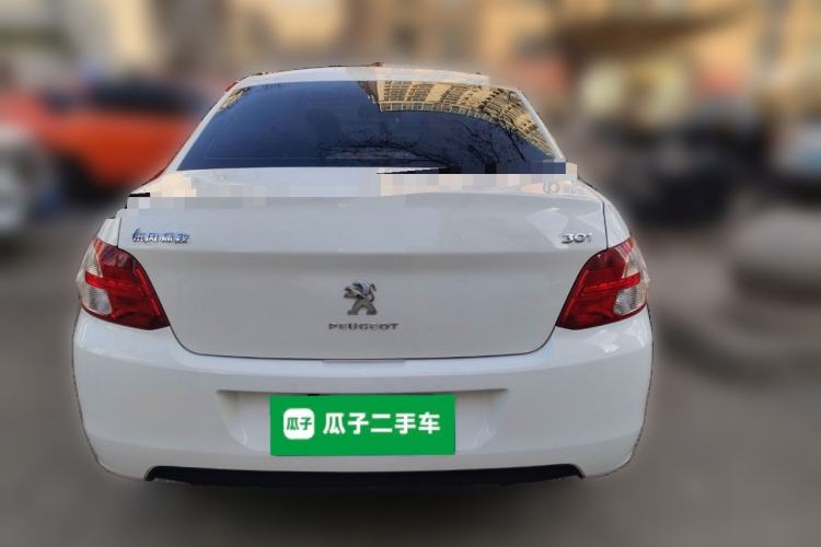 Used Peugeot 301 2016 1.6L Manual Comfort Edition Rear