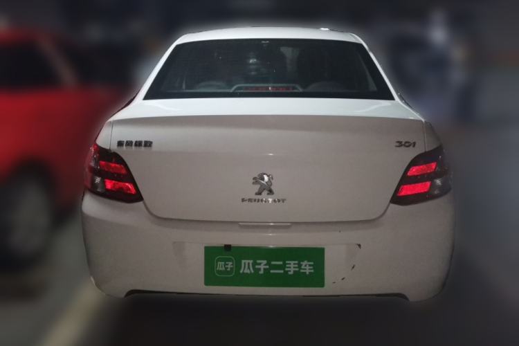 Used Peugeot 301 2016 1.6L Automatic Comfort Edition Rear