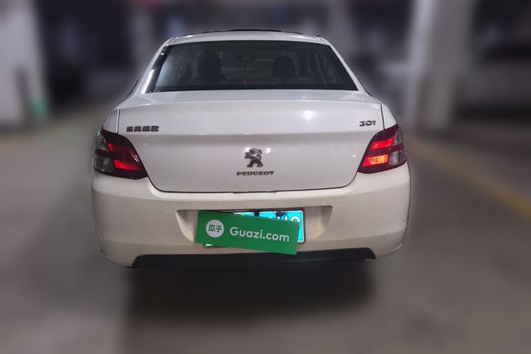 Used Peugeot 301 2016 1.6L Automatic Comfort Edition Rear
