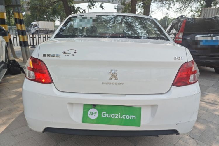Used Peugeot 301 2016 1.6L Manual Comfort Edition Rear