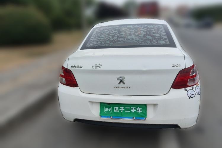 Used Peugeot 301 2016 1.6L Automatic Comfort Edition Rear