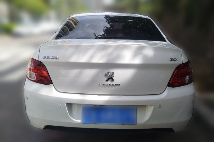 Used Peugeot 301 2016 1.6L Automatic Comfort Edition Rear
