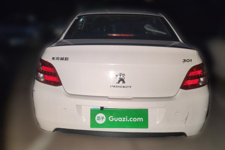 Used Peugeot 301 2016 1.6L Automatic Comfort Edition Rear