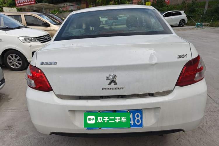 Used Peugeot 301 2016 1.6L Automatic Comfort Edition Rear