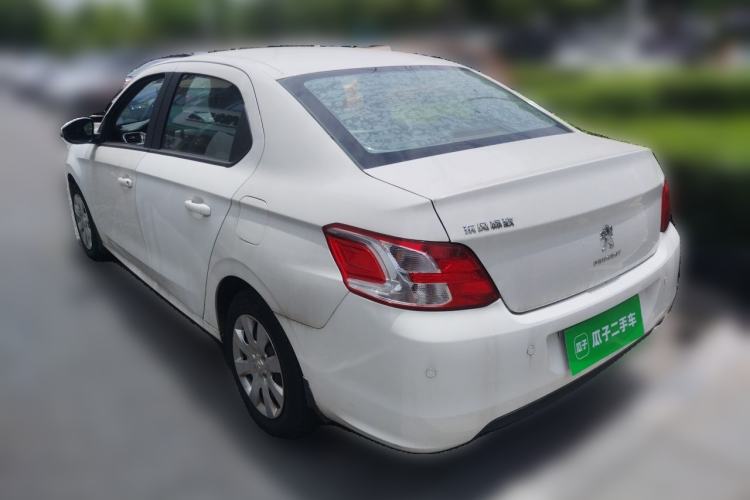 Used Peugeot 301 2016 1.6L Manual Comfort Edition Rear Left 45 Deg