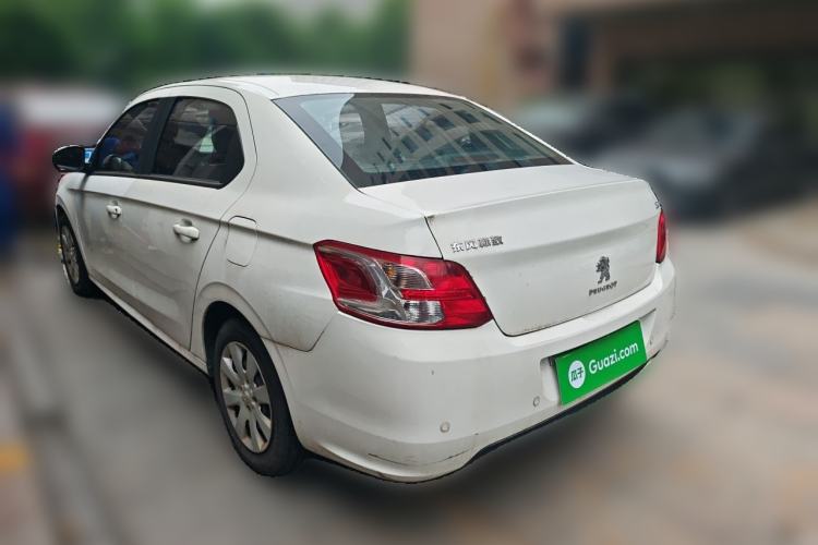 Used Peugeot 301 2016 1.6L Automatic Comfort Edition Rear Left 45 Deg