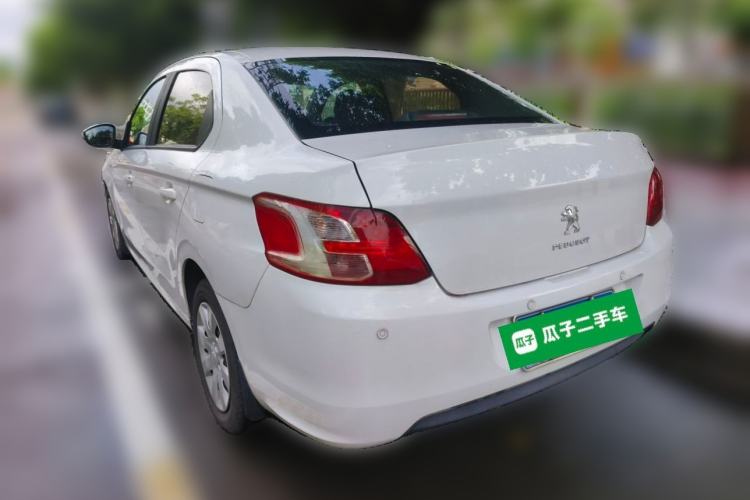 Used Peugeot 301 2016 1.6L Automatic Comfort Edition Rear Left 45 Deg