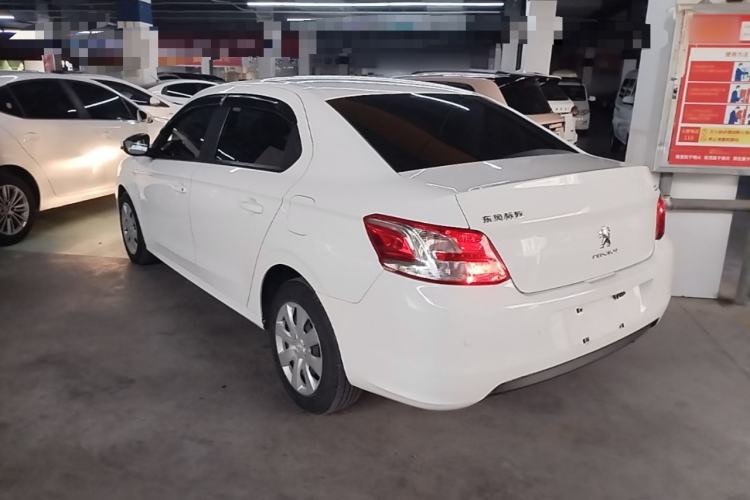 Used Peugeot 301 2016 1.6L Automatic Comfort Edition Rear Left 45 Deg