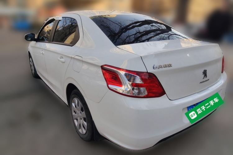 Used Peugeot 301 2016 1.6L Manual Comfort Edition Rear Left 45 Deg