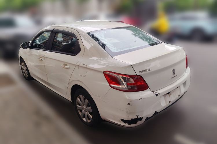 Used Peugeot 301 2016 1.6L Manual Comfort Edition Rear Left 45 Deg